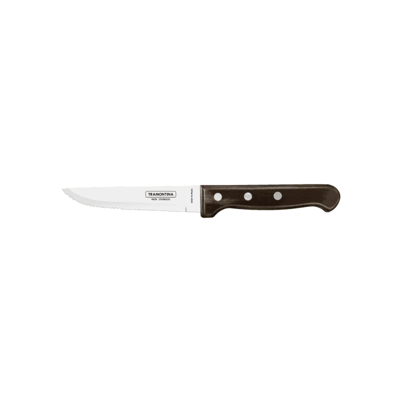 5" (13cm) Jumbo Steak Knife,Brown