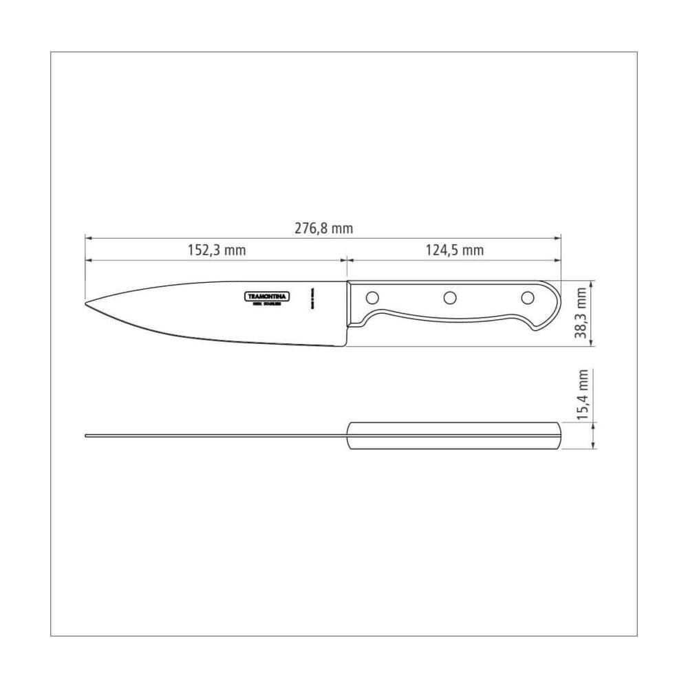 6"(15cm) Cooks Knife - Image 5