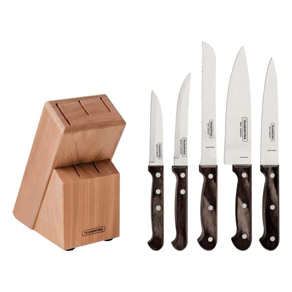 6pc. Polywood Knife Block - Image 2