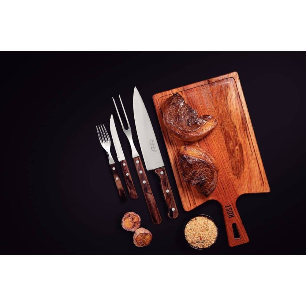 14pc. Braai Set, Brown - Image 2