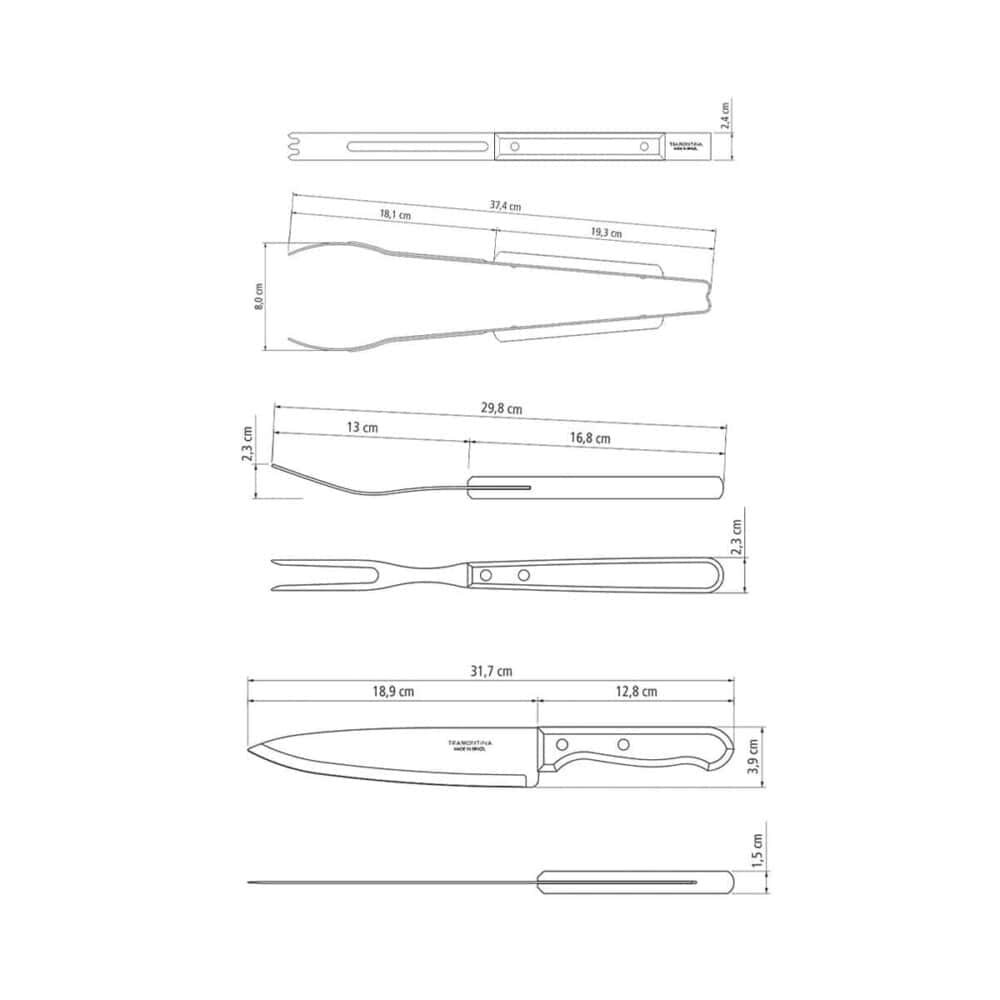 15pc.  Braai Set - Image 3