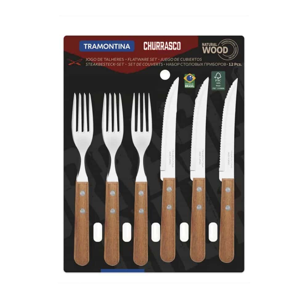12pc. Tableware Set Braai Economic - Image 3