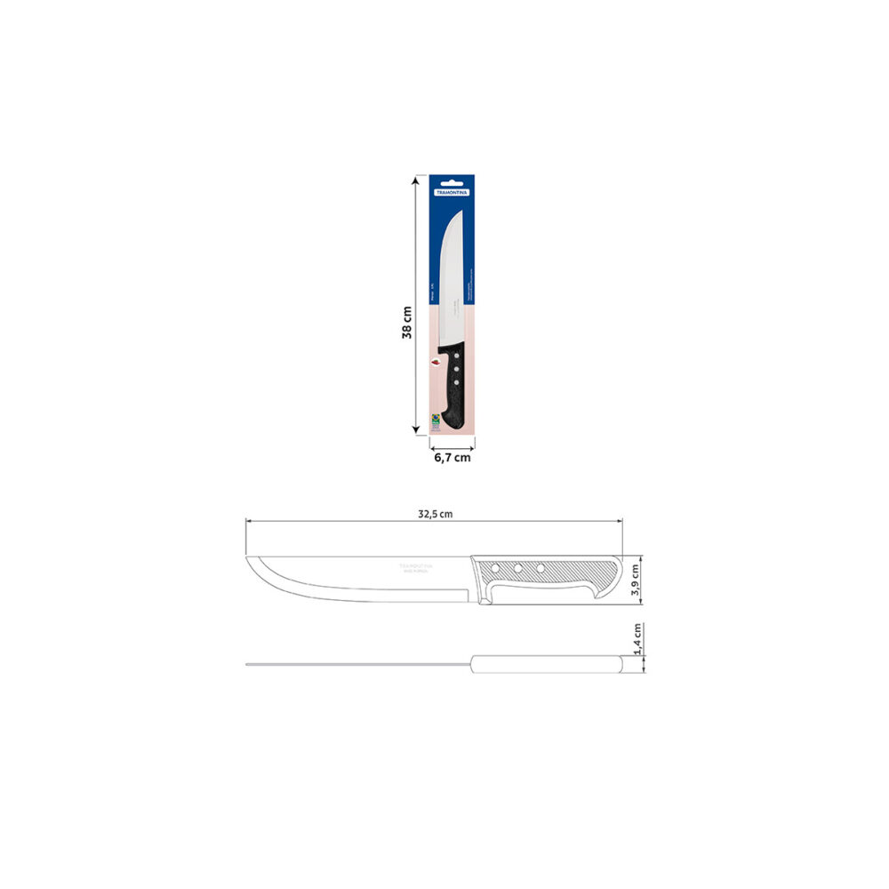 8"(20cm) Kitchen Knife Plenus (blister) - Image 4