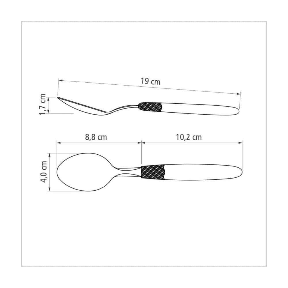 3pc Table Spoons Set Ipanema - Image 3