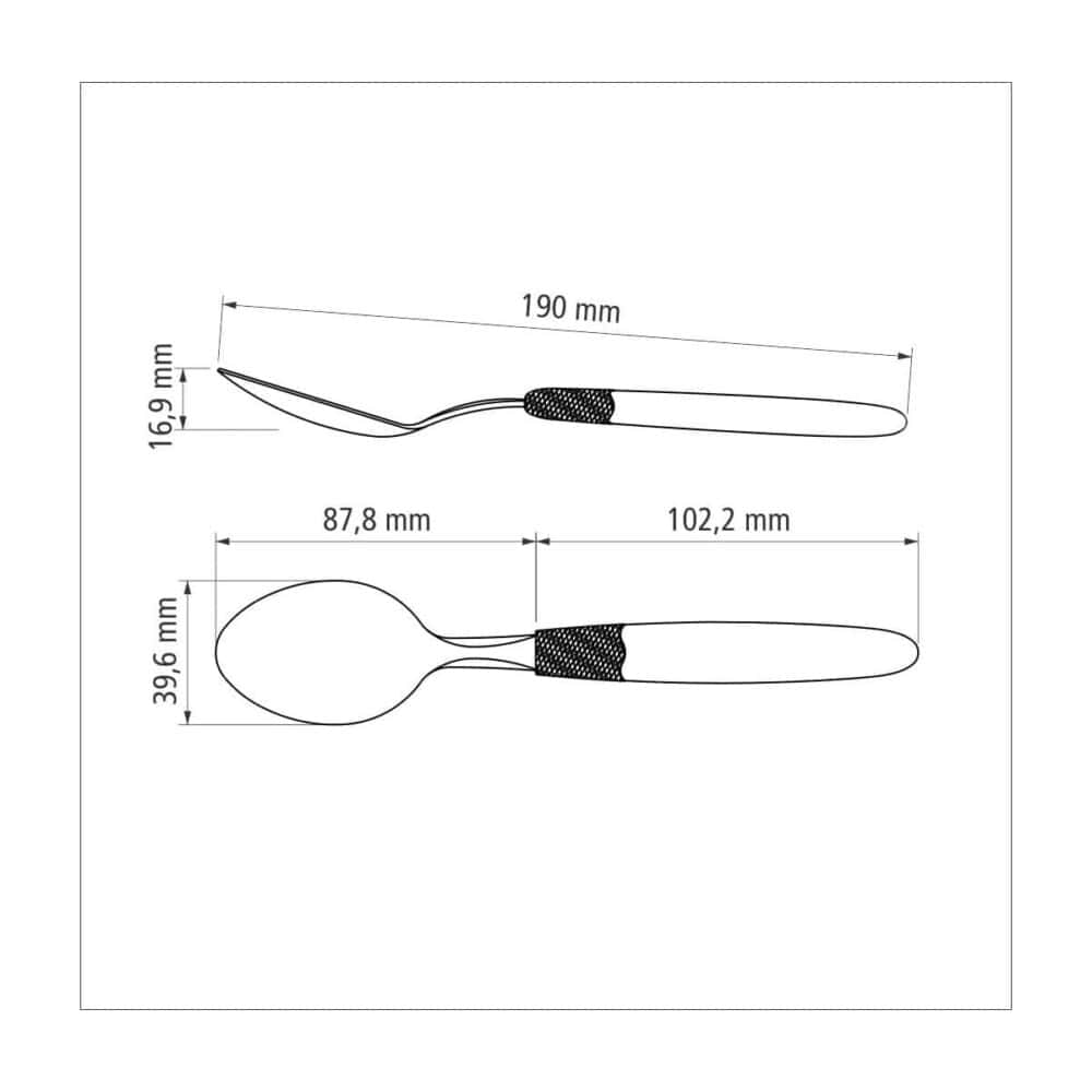 3pc Table Spoons Set Ipanema - Image 4