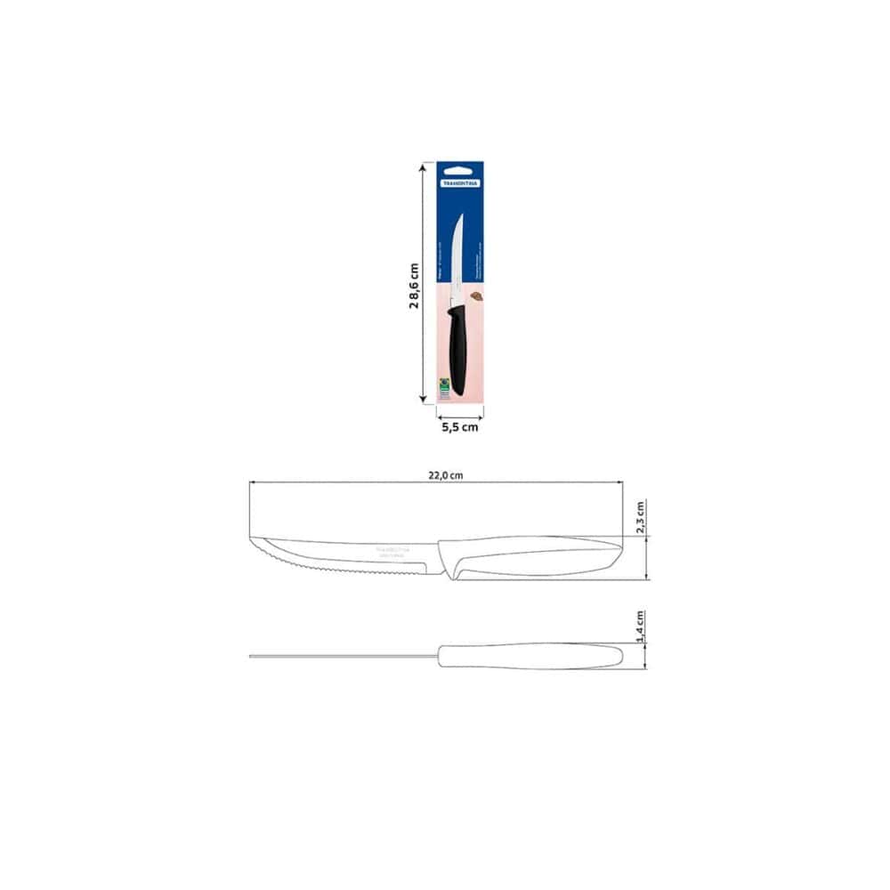 5" (13cm) Serrated Steak Knife (blister packaging) - Image 4