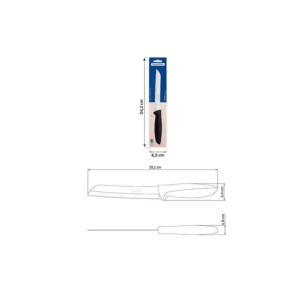 7" (18cm) Bread Knife (blister packaging) - Image 4