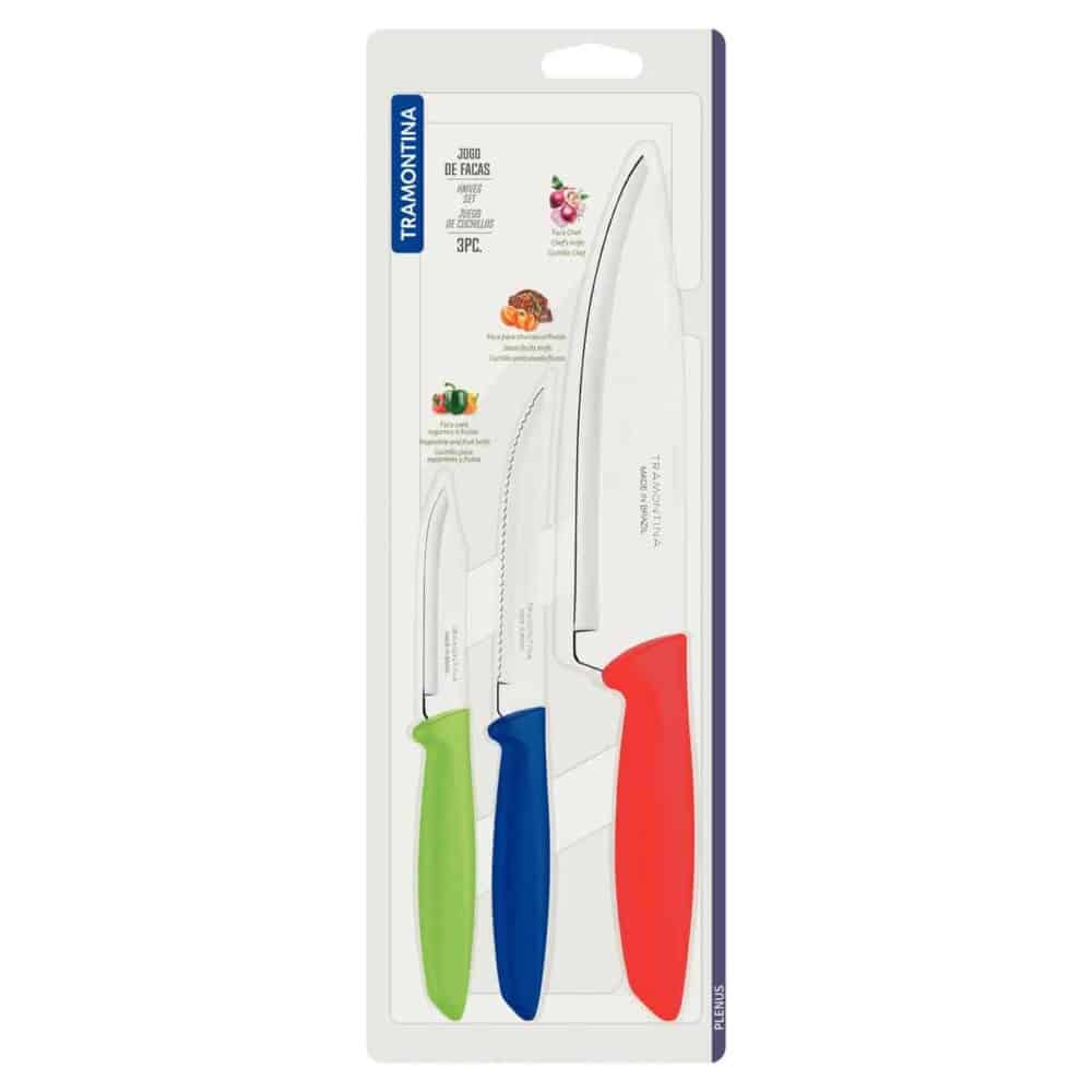 3pc. Knife Set Plenus (Blister Packaging) - Image 3