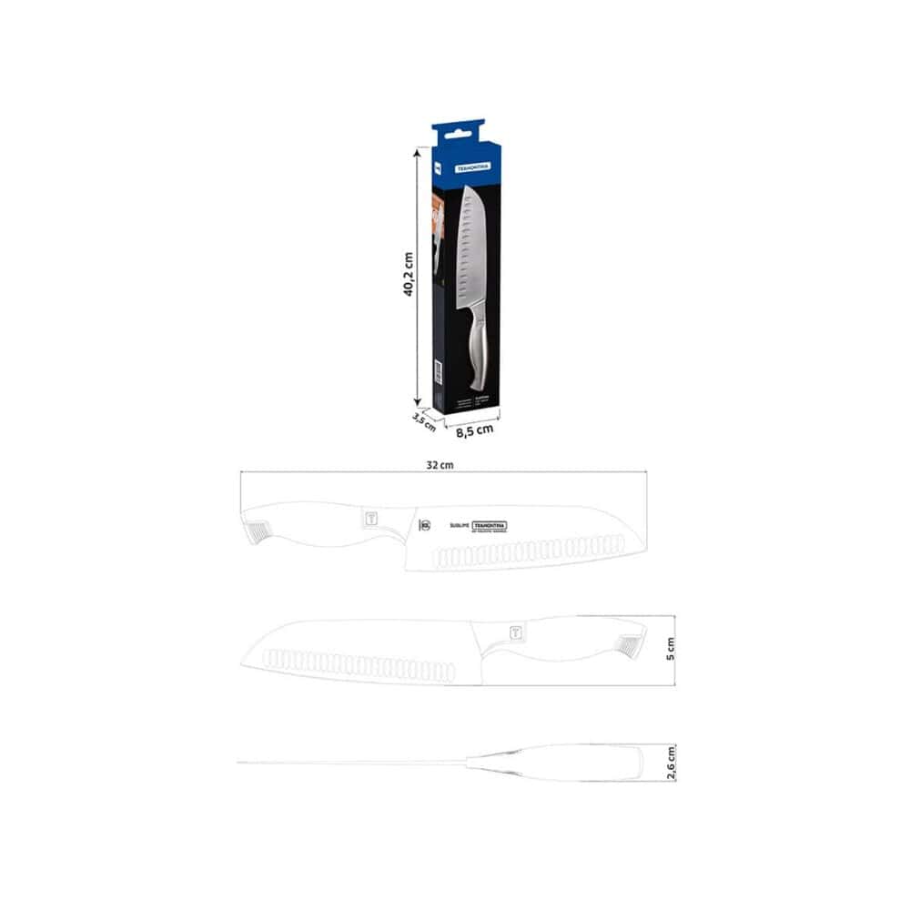 7,5" Santoku Knife - Image 6
