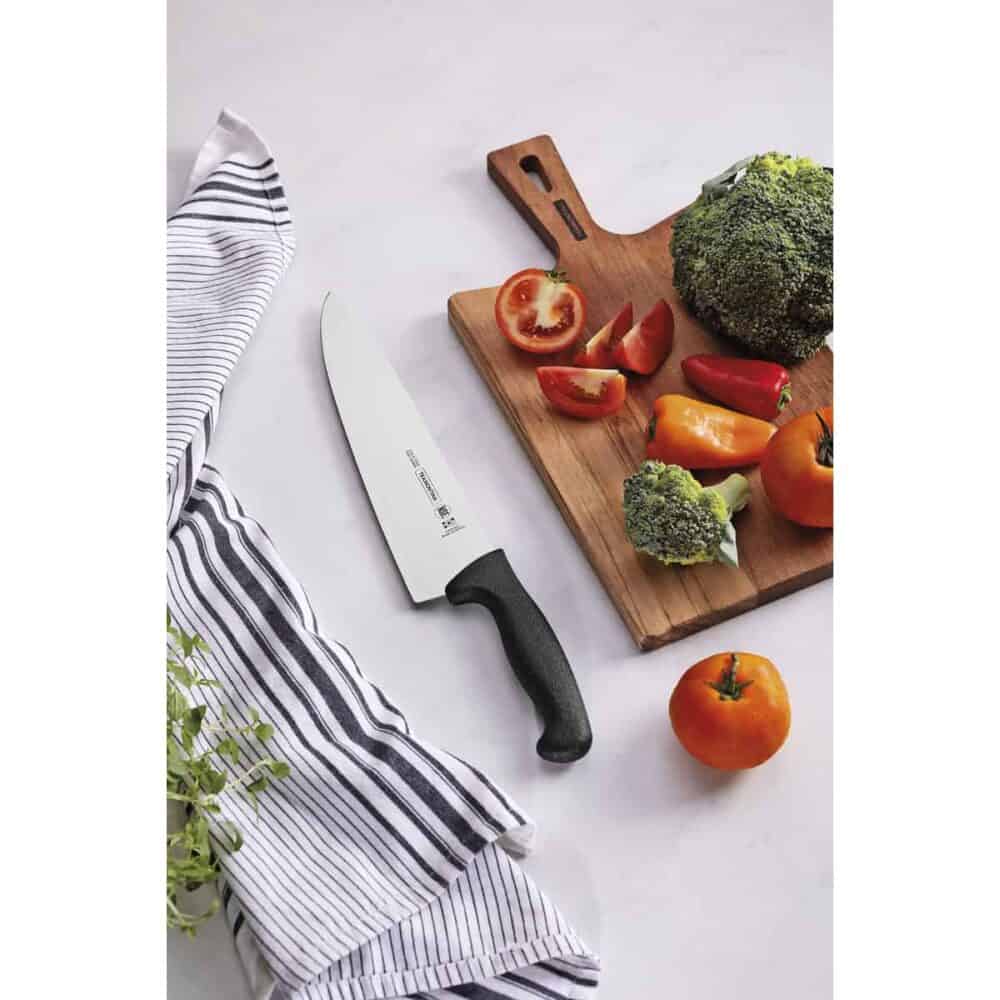 10" (25cm) Meat/Cooks Knife, Black - Image 2