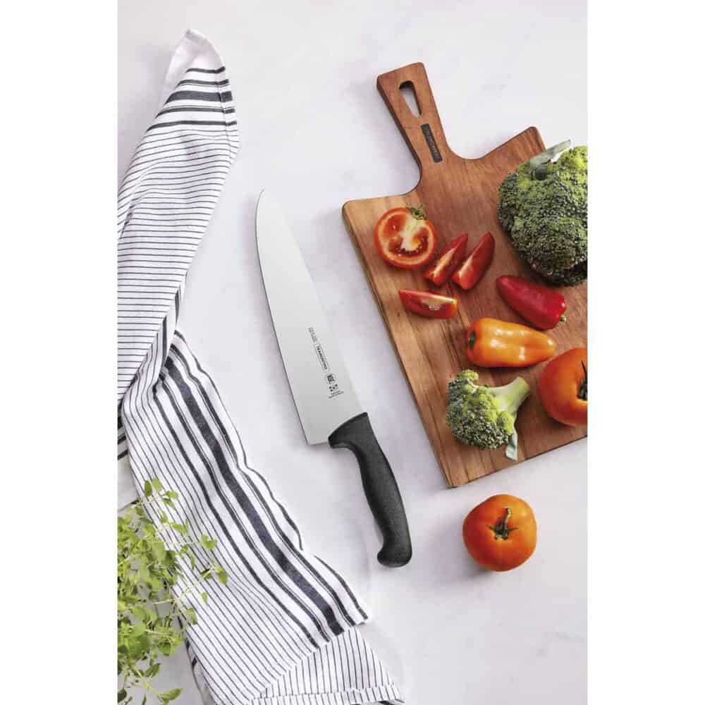10" (25cm) Meat/Cooks Knife, Black - Image 3
