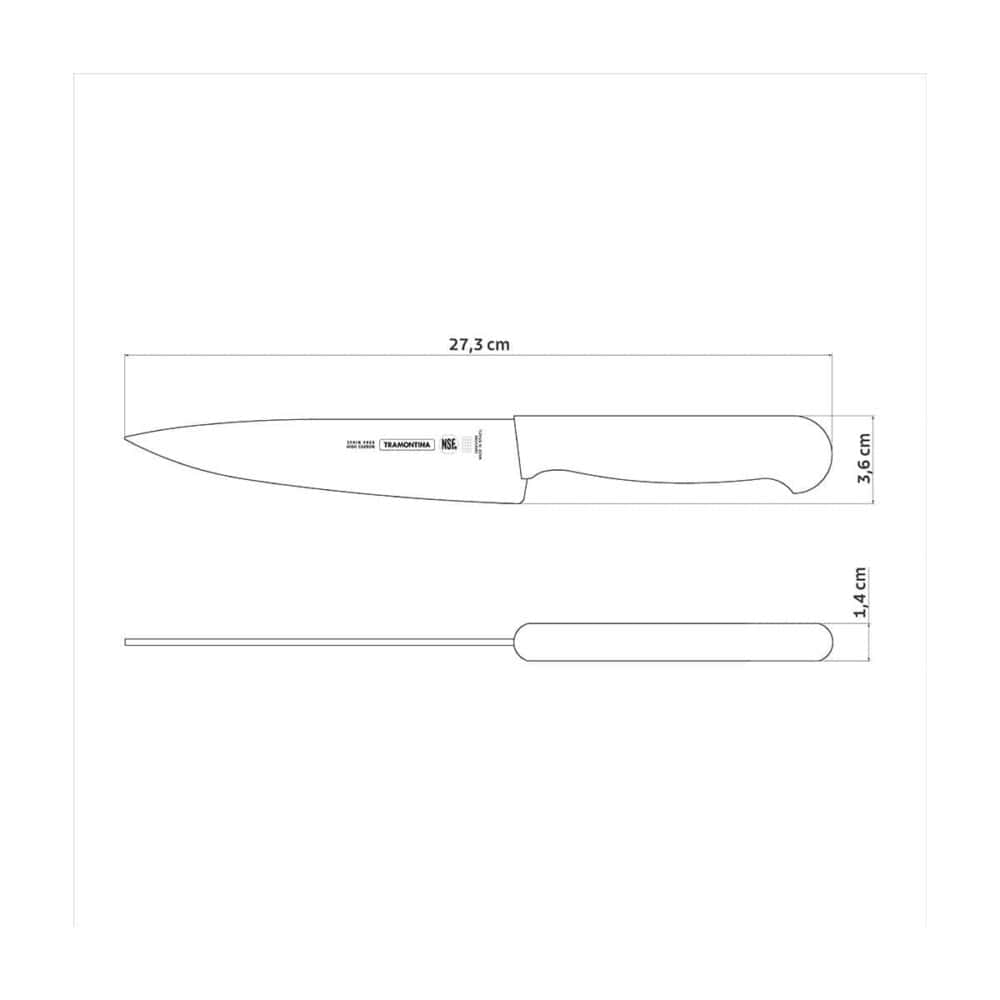 6" (15cm) Meat Knife, Black - Image 2