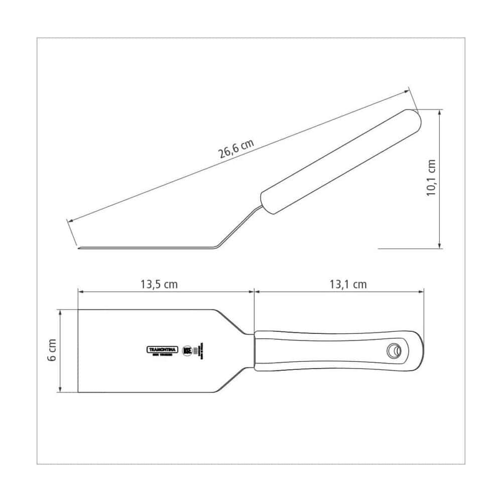 5 x 2 1/2 Fried Food Spatula - Image 6