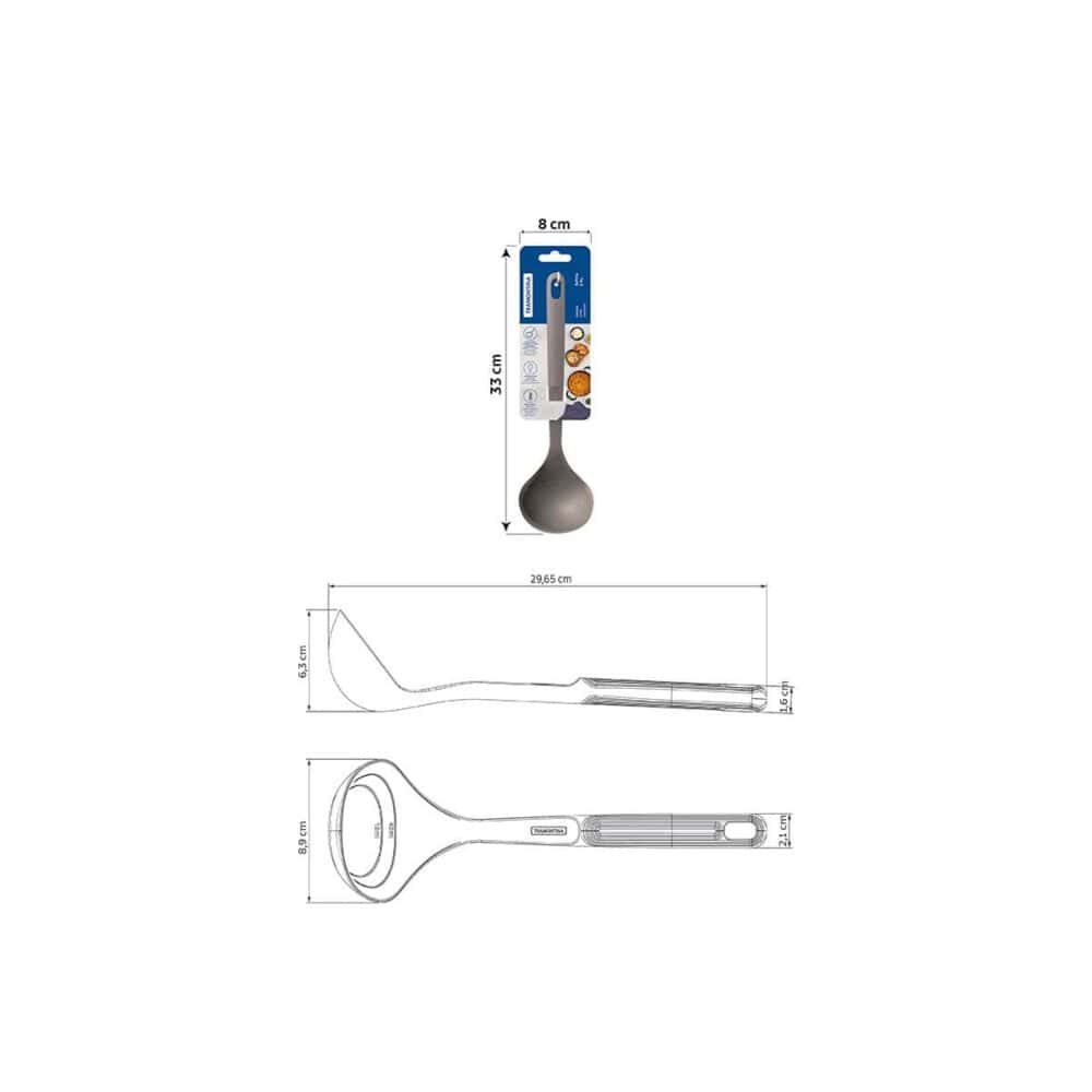 Softta Grey Silicone Ladle - Image 8