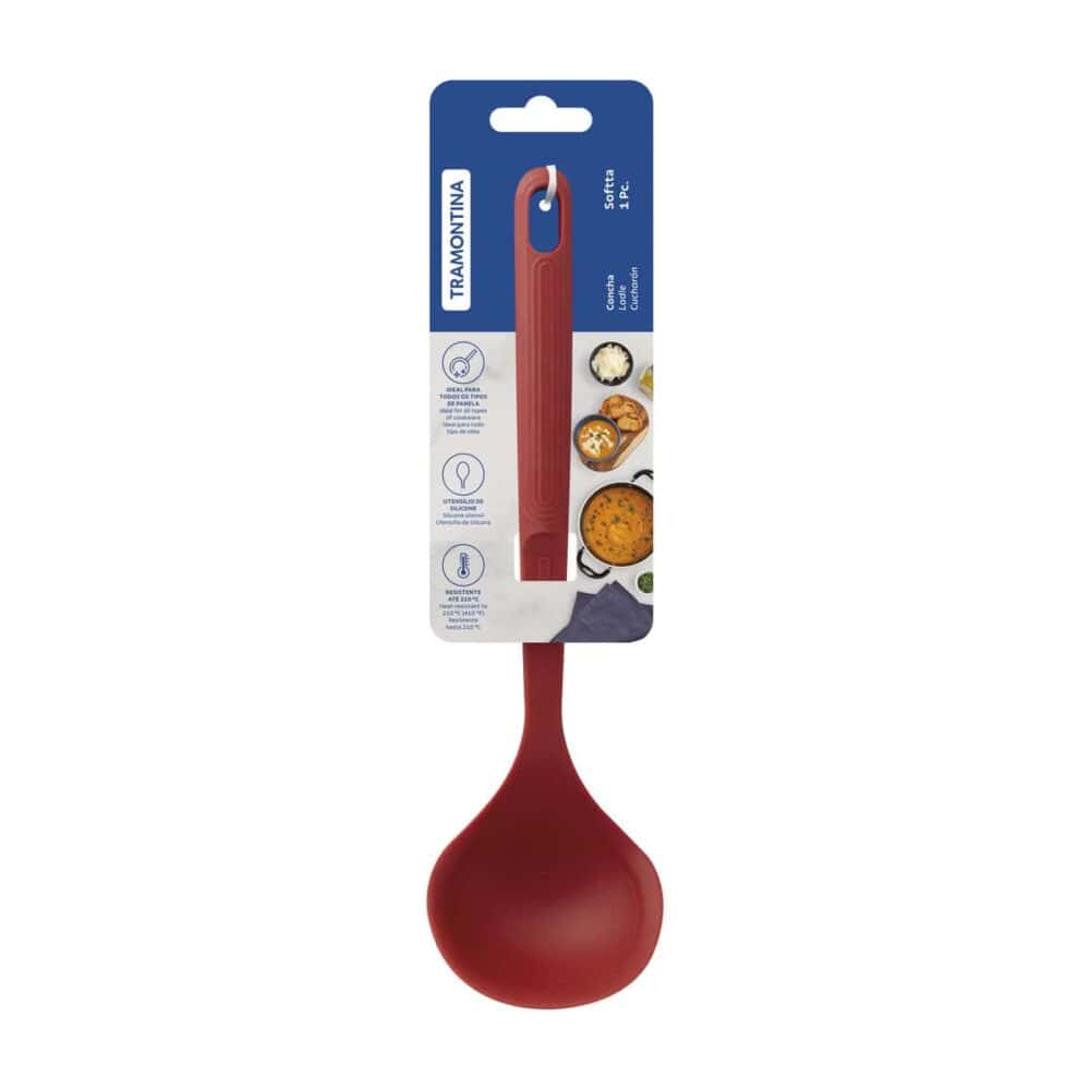 Softta Red Silicone Ladle - Image 7