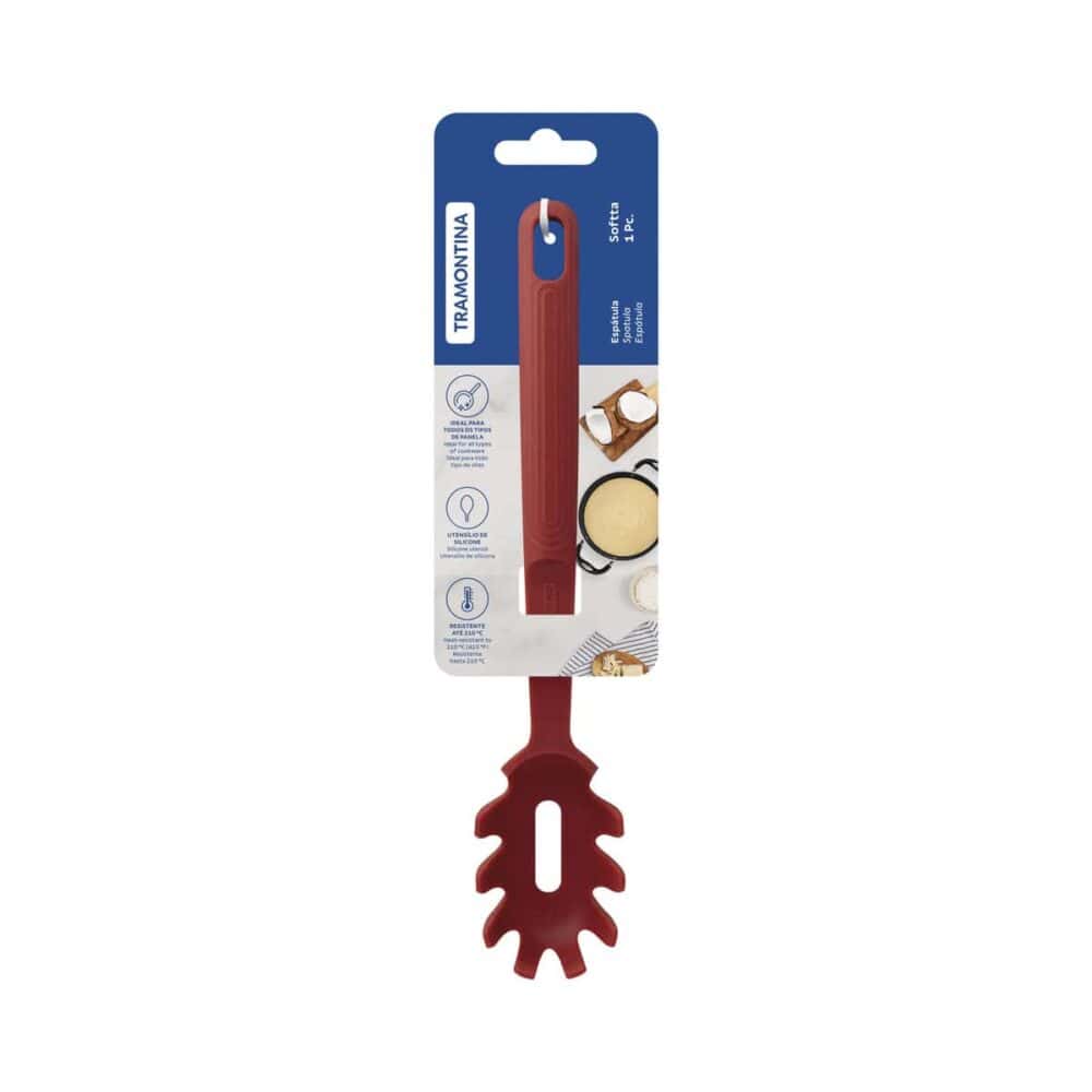Softta Red Silicone Pasta Tongs - Image 7