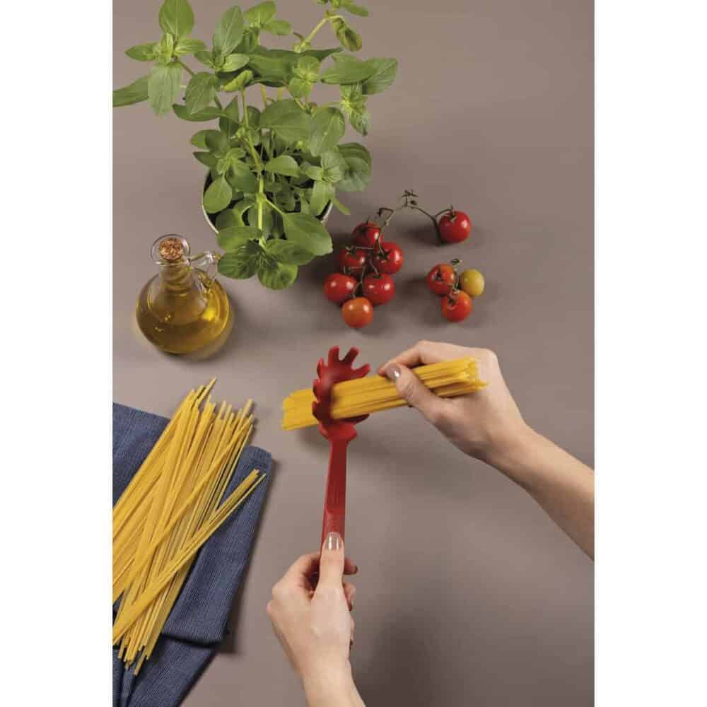 Softta Red Silicone Pasta Tongs - Image 6