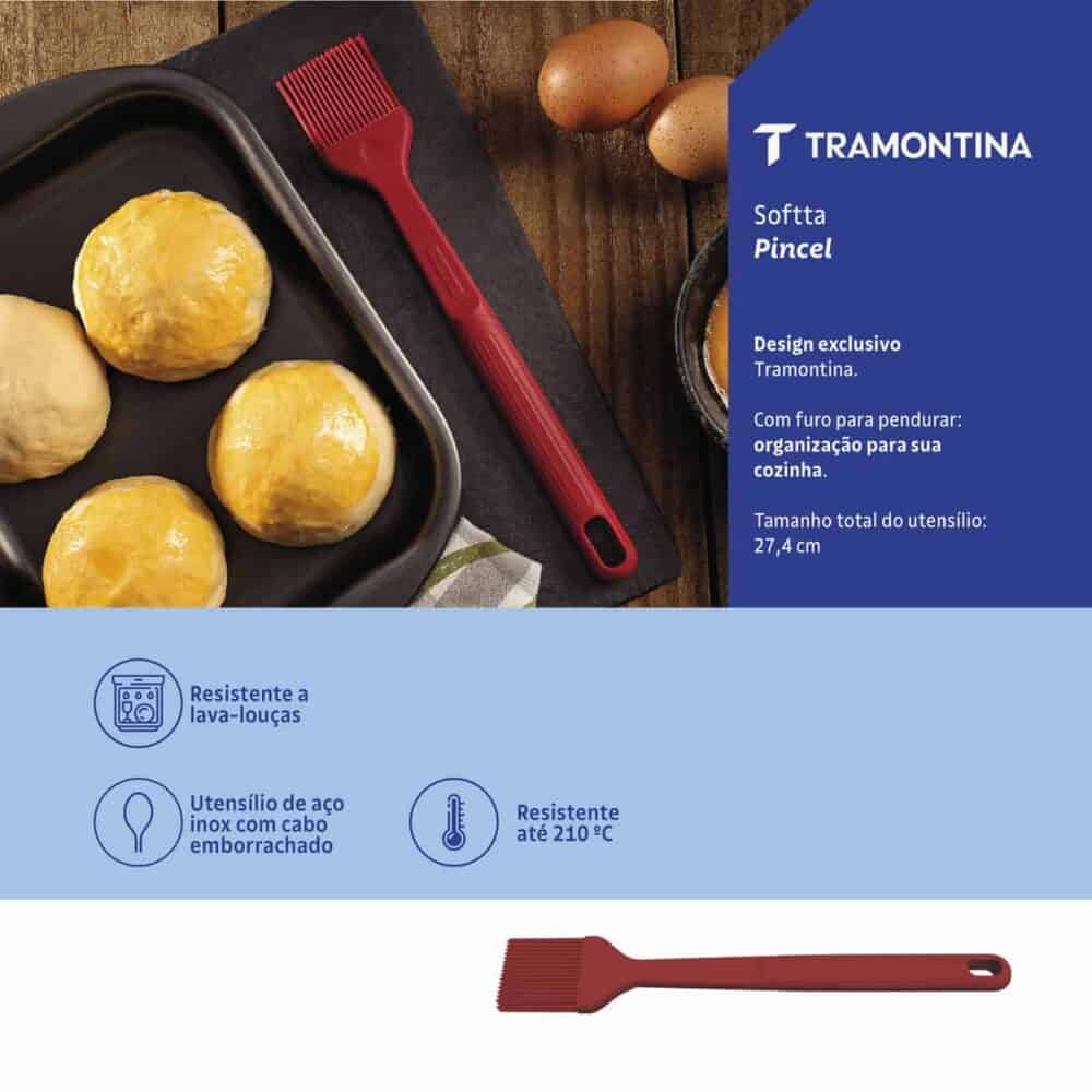 Softta Red Silicone Pastry Brush - Image 4