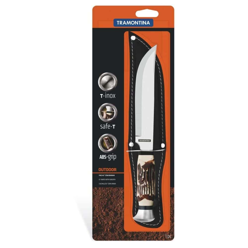 6" (15cm) Standard Hunting Knife Outdoor - Image 3