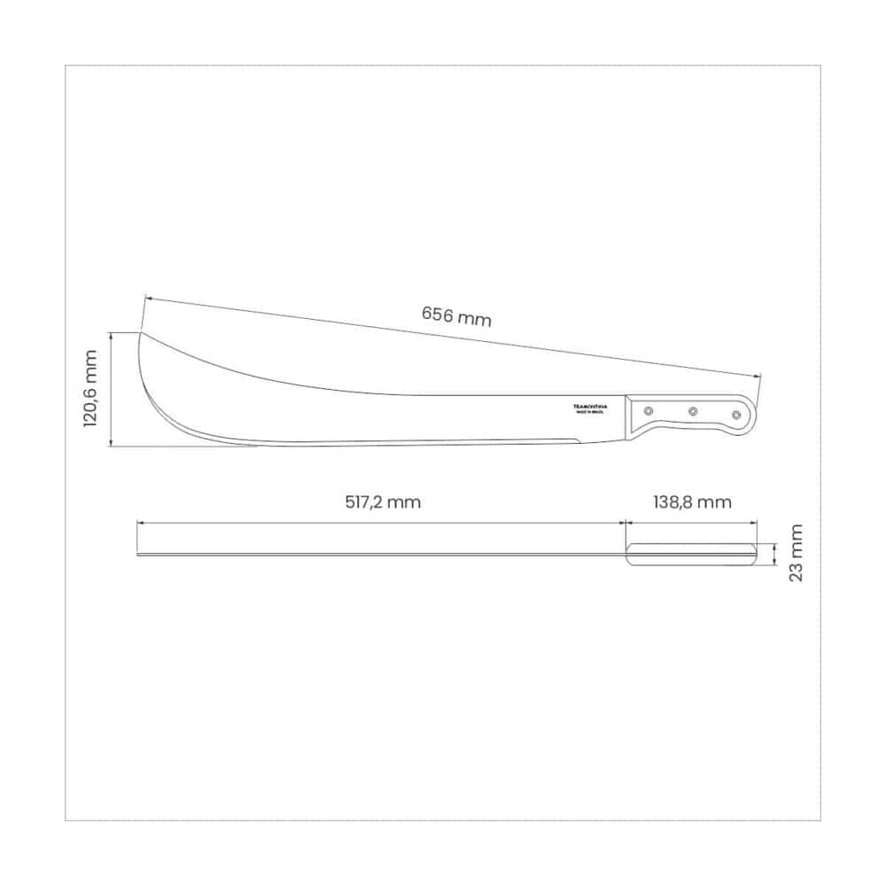20" (51cm) Machete - Image 3