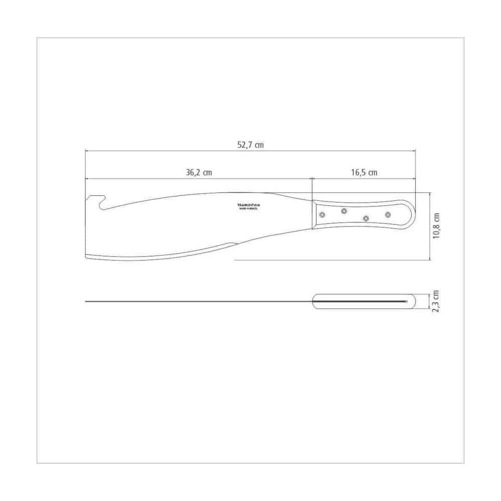 14"(35cm) Machete - Image 3