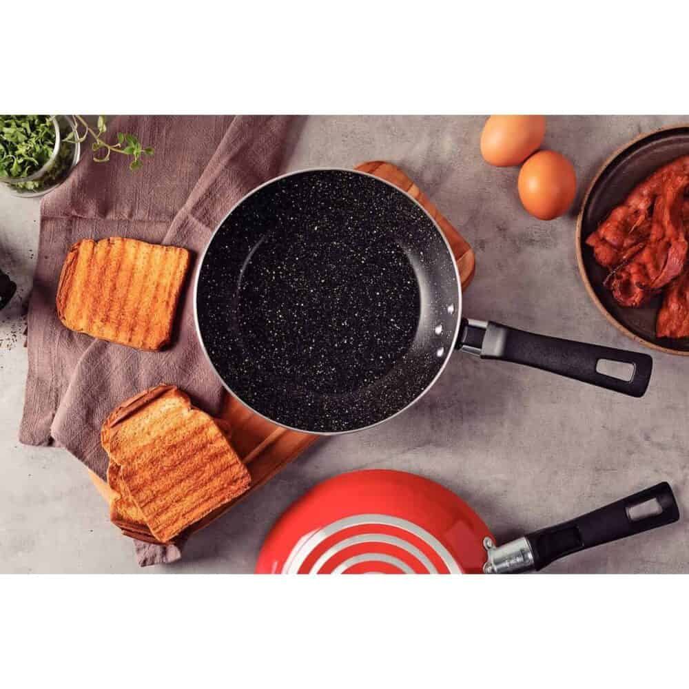 2pc. Aluminium Frying Pan Set- Roche (non-stick) - Image 3