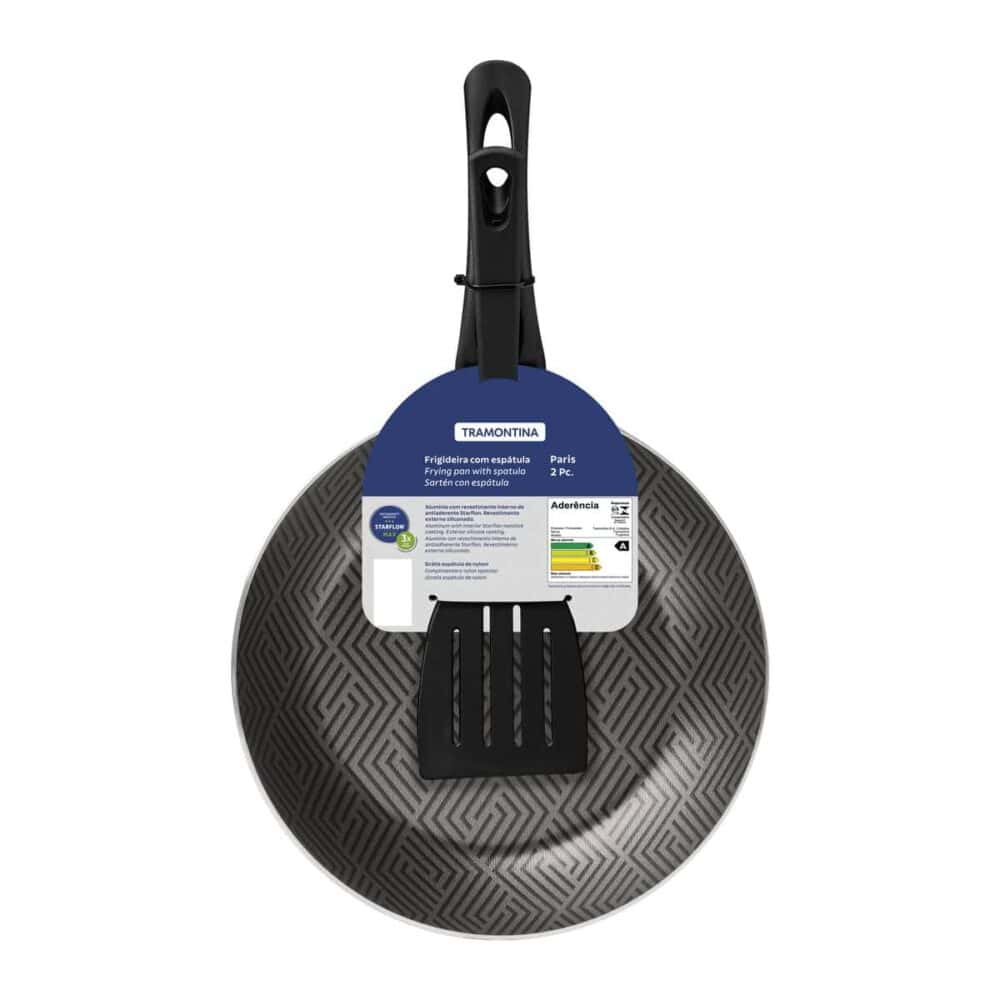Paris Frying Pan (Non-stick) with Spatula 24cm 1.2l - Image 3