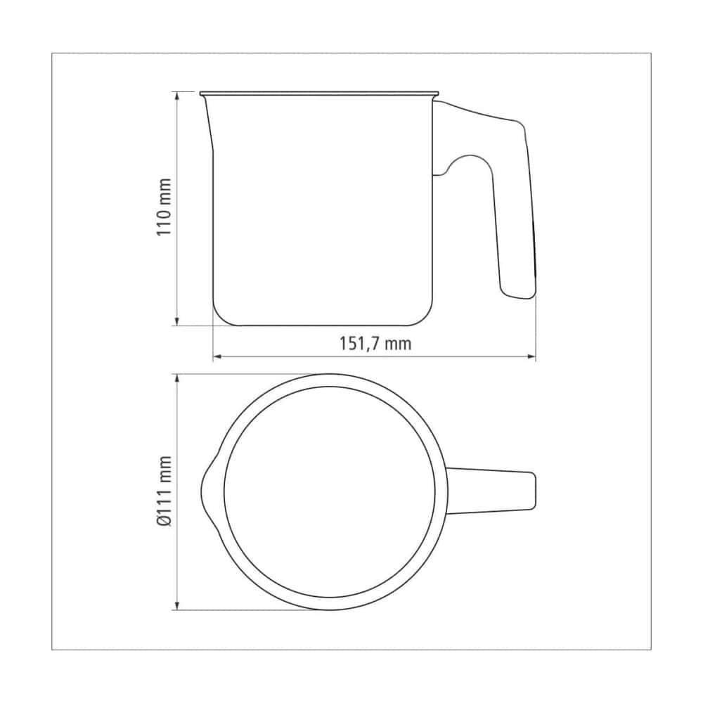 Paris Milk Boiler 10cm, 0.8l - Image 6