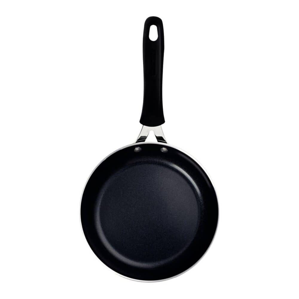 Tunis Aluminium Frying Pan with Ceramic Interior Coating and Silicone Exterior, Mediterranean Blue, 28 cm, 2.3 L - Image 3