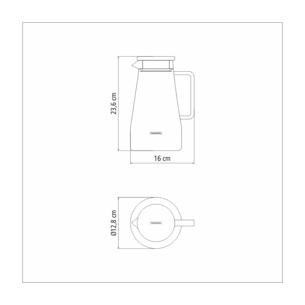 Borosilicate Glass Jar Tramontina with Stainless-Steel Lid 1.8 L - Image 10