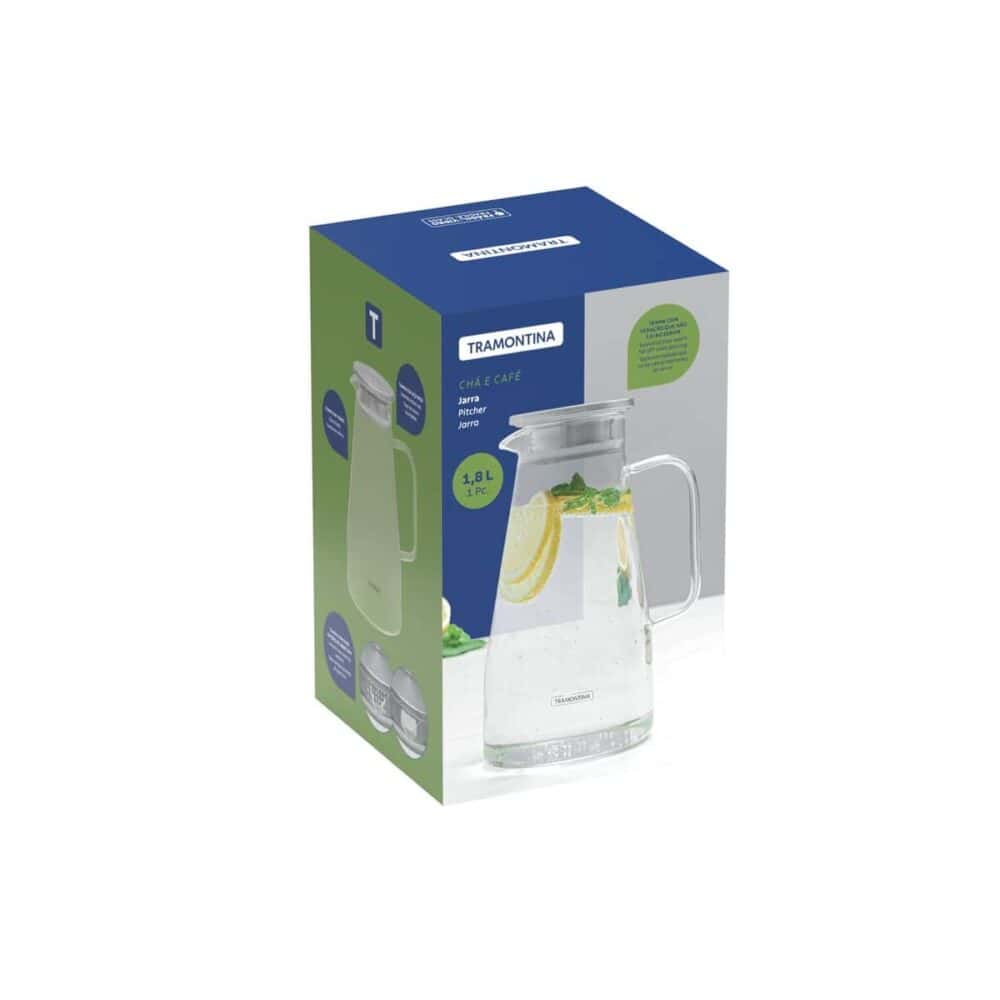 Borosilicate Glass Jar Tramontina with Stainless-Steel Lid 1.8 L - Image 9