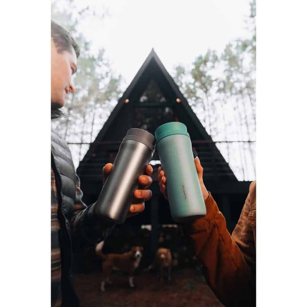 Tramontina Stainless-Steel Thermo Cup with 360º Spout, 460 ml - Image 10