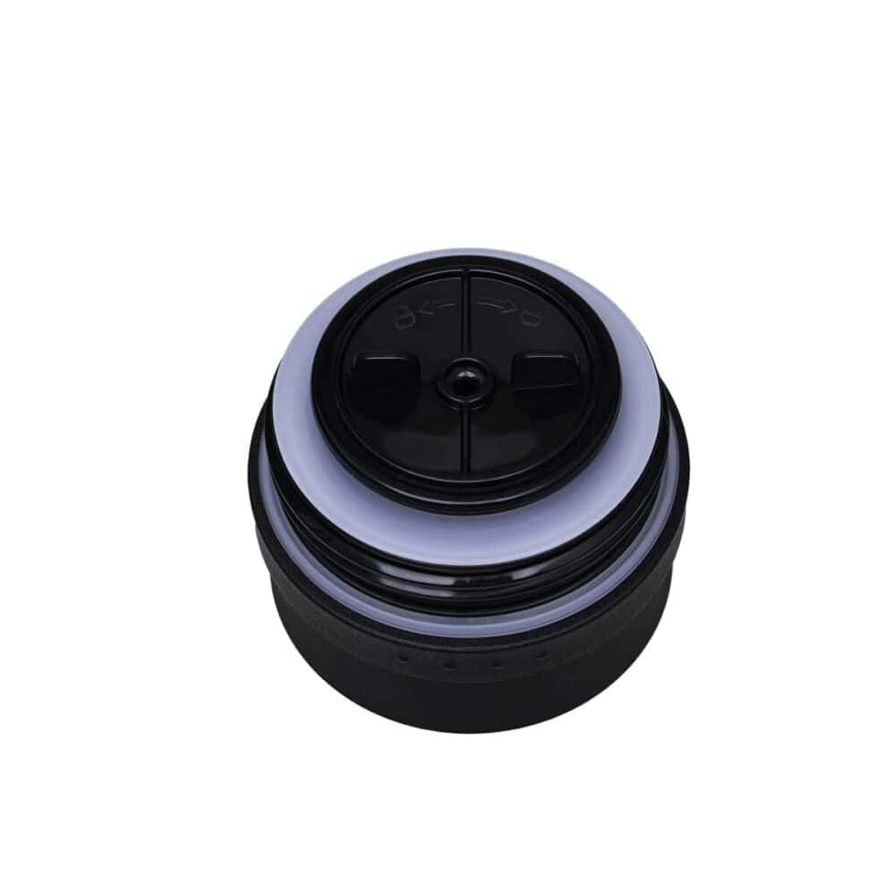 Tramontina Black Stainless Steel Thermo Cup with 360º Spout, 460 ml - Image 4