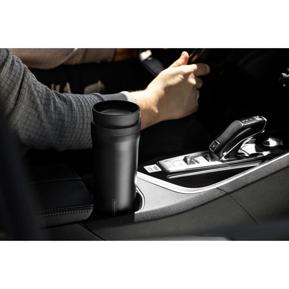 Tramontina Black Stainless Steel Thermo Cup with 360º Spout, 460 ml - Image 8