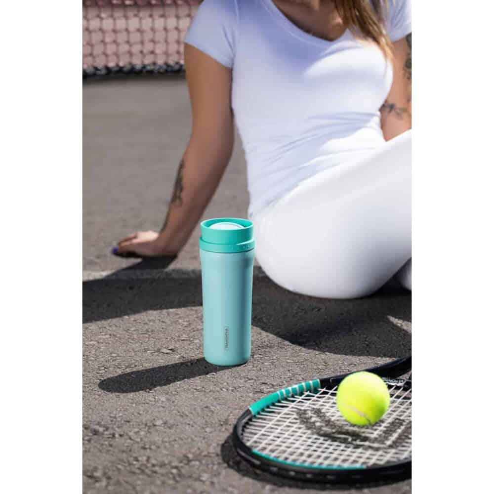 Tramontina Green Stainless Steel Thermo Cup with 360º Spout, 460 ml - Image 7