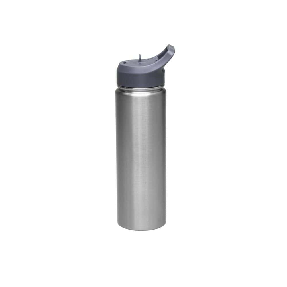 Tramontina 650 ml Stainless Steel Thermal Bottle with Straw - Image 6