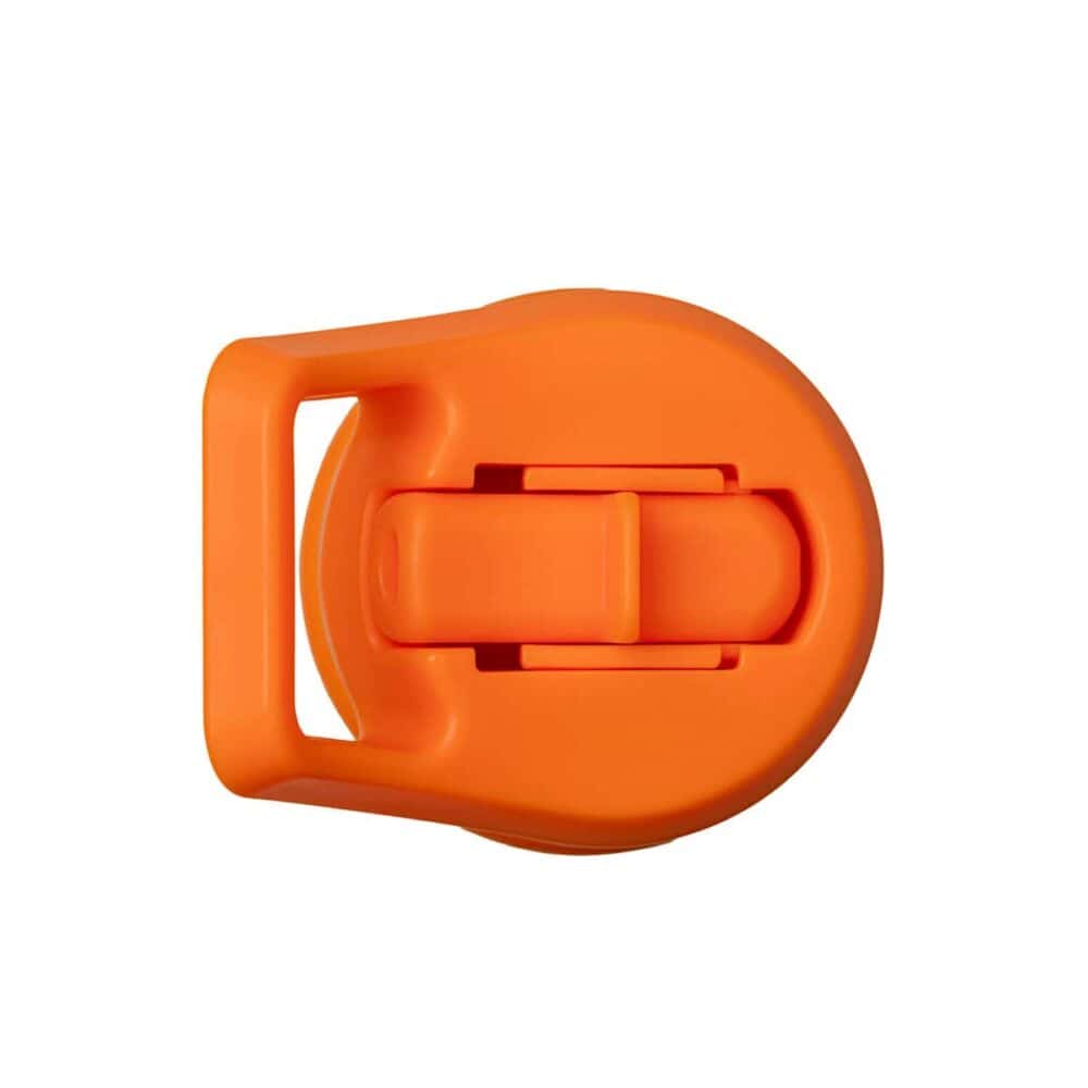 Tramontina Orange Lined Steel Thermos with Straw, 650 ml - Image 6