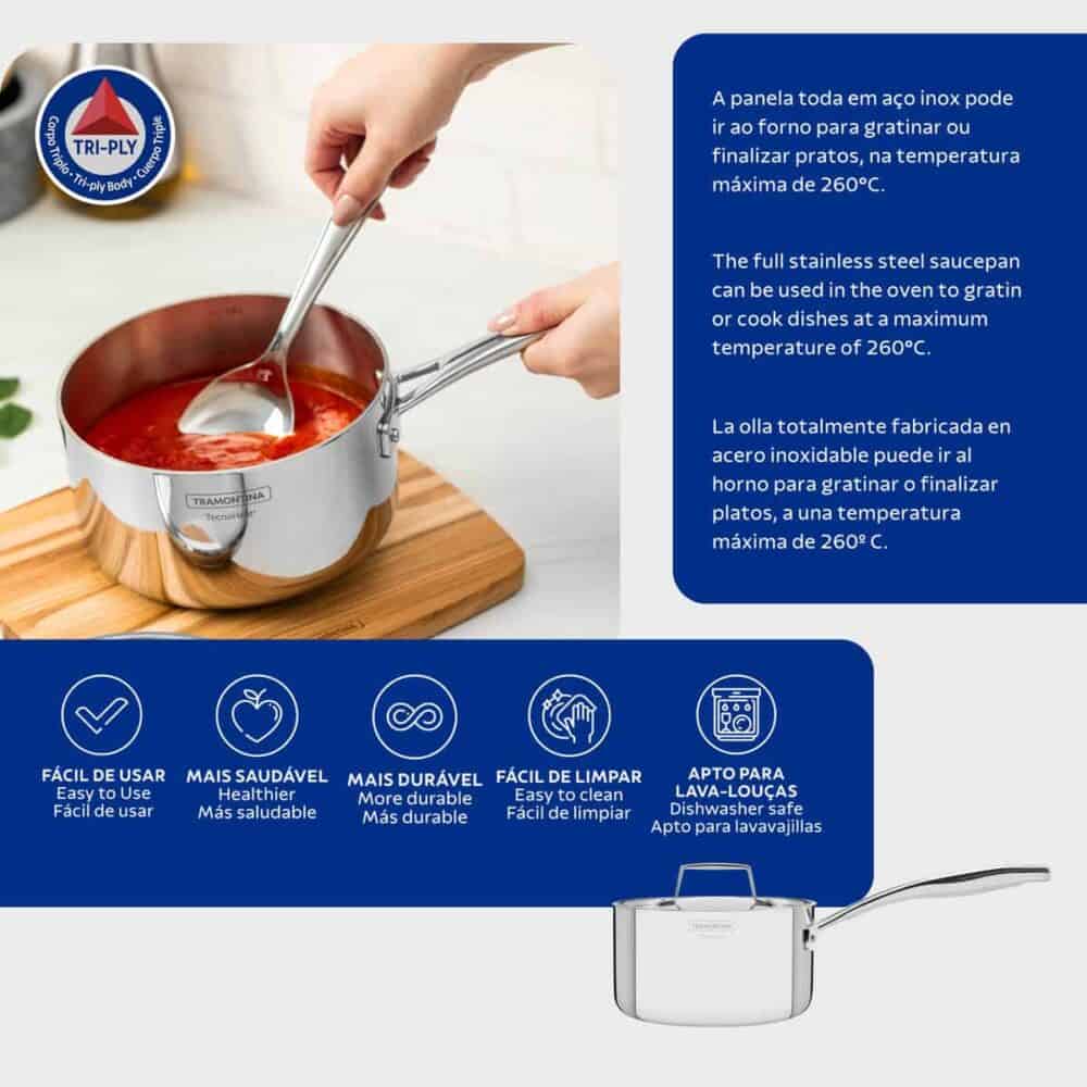 Grano Sauce pan 16cm - 1,70lt - Image 5