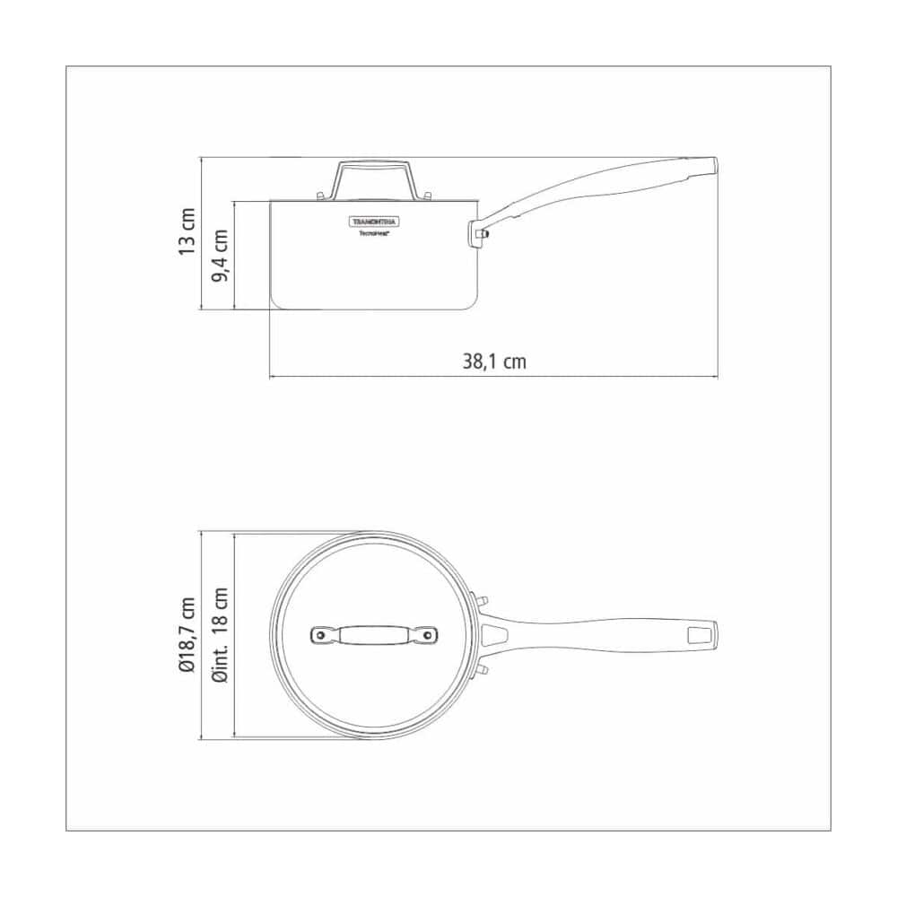 Grano Sauce pan 18cm - 2,20lt - Image 13