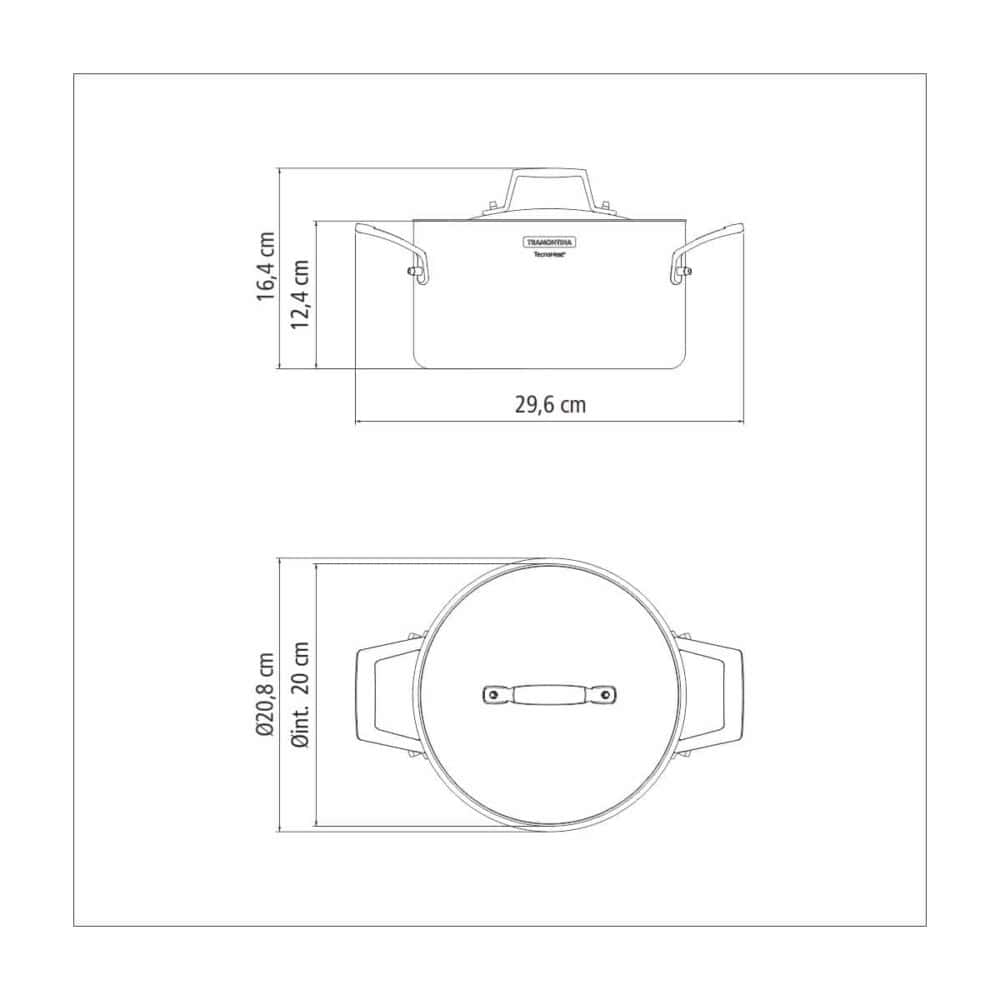 Grano Deep casserole 20cm - 3,80lt. - Image 18