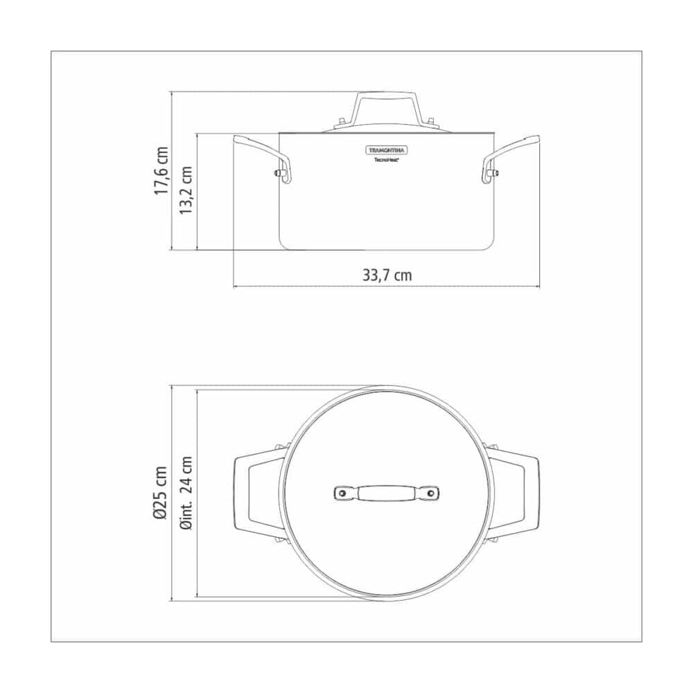 Grano Deep casserole 24cm - 5,80lt - Image 14