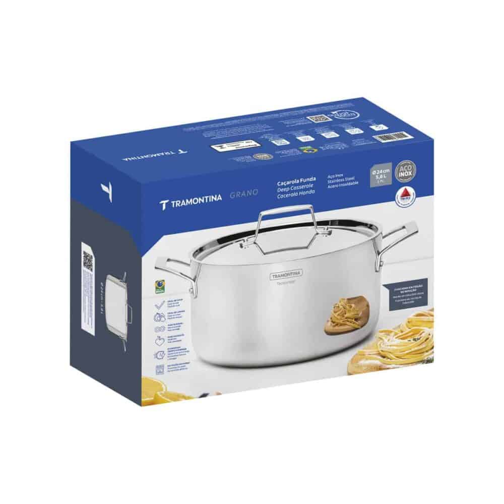 Grano Deep casserole 24cm - 5,80lt - Image 13