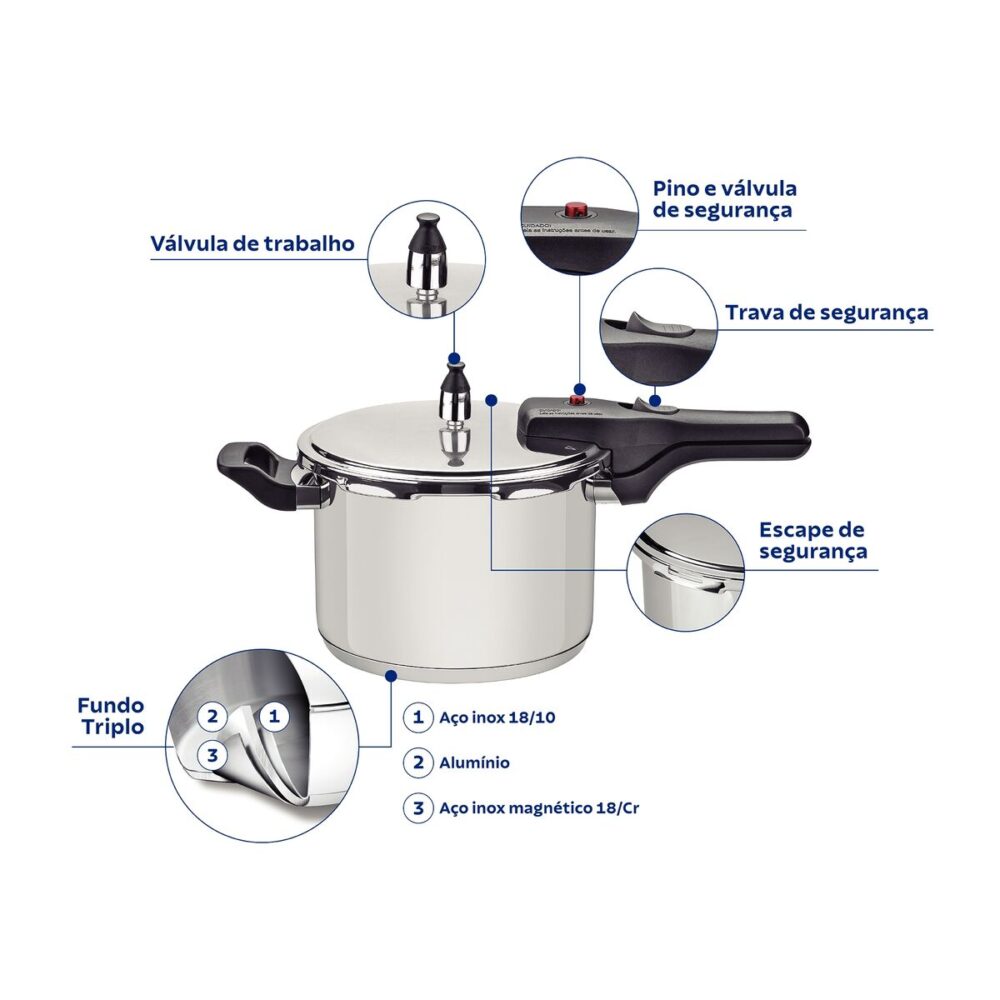 Pressure Cooker 22cm, 6l - Image 16