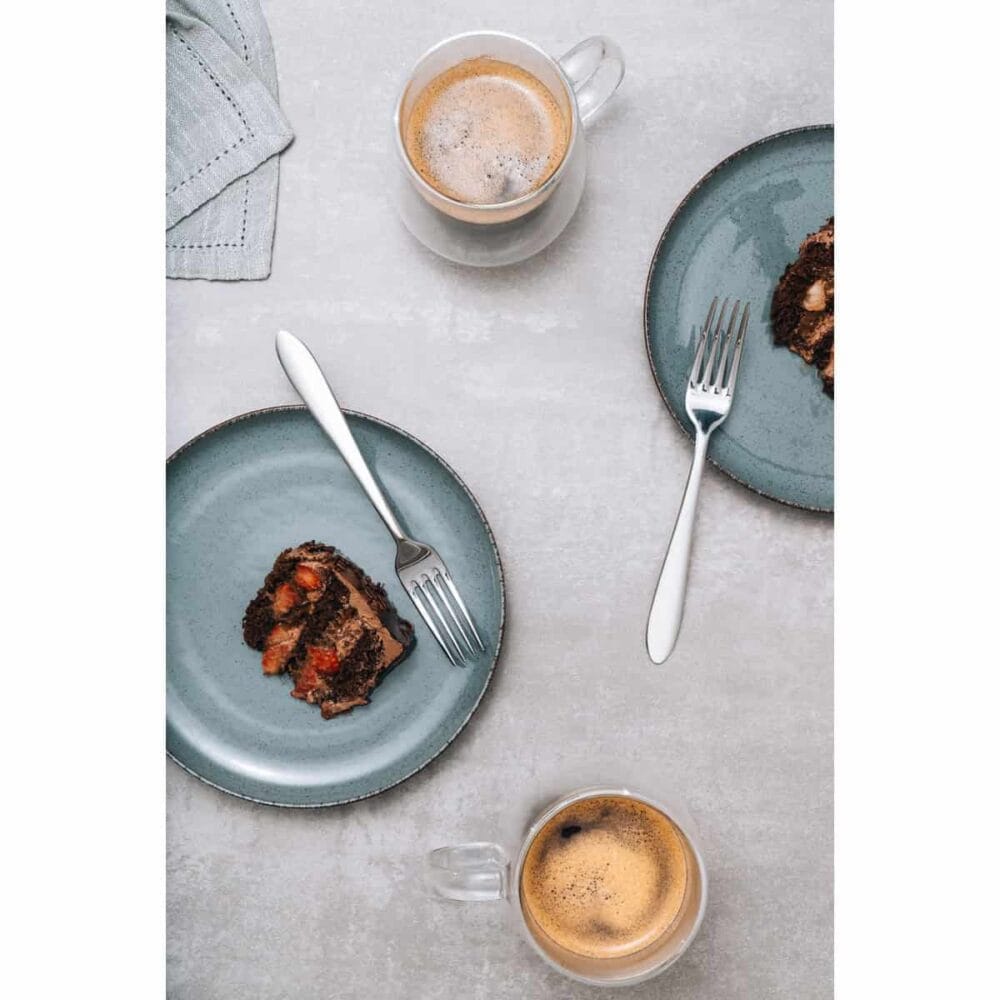 12pc. Dessert Fork - Satri (18/0) - Image 2