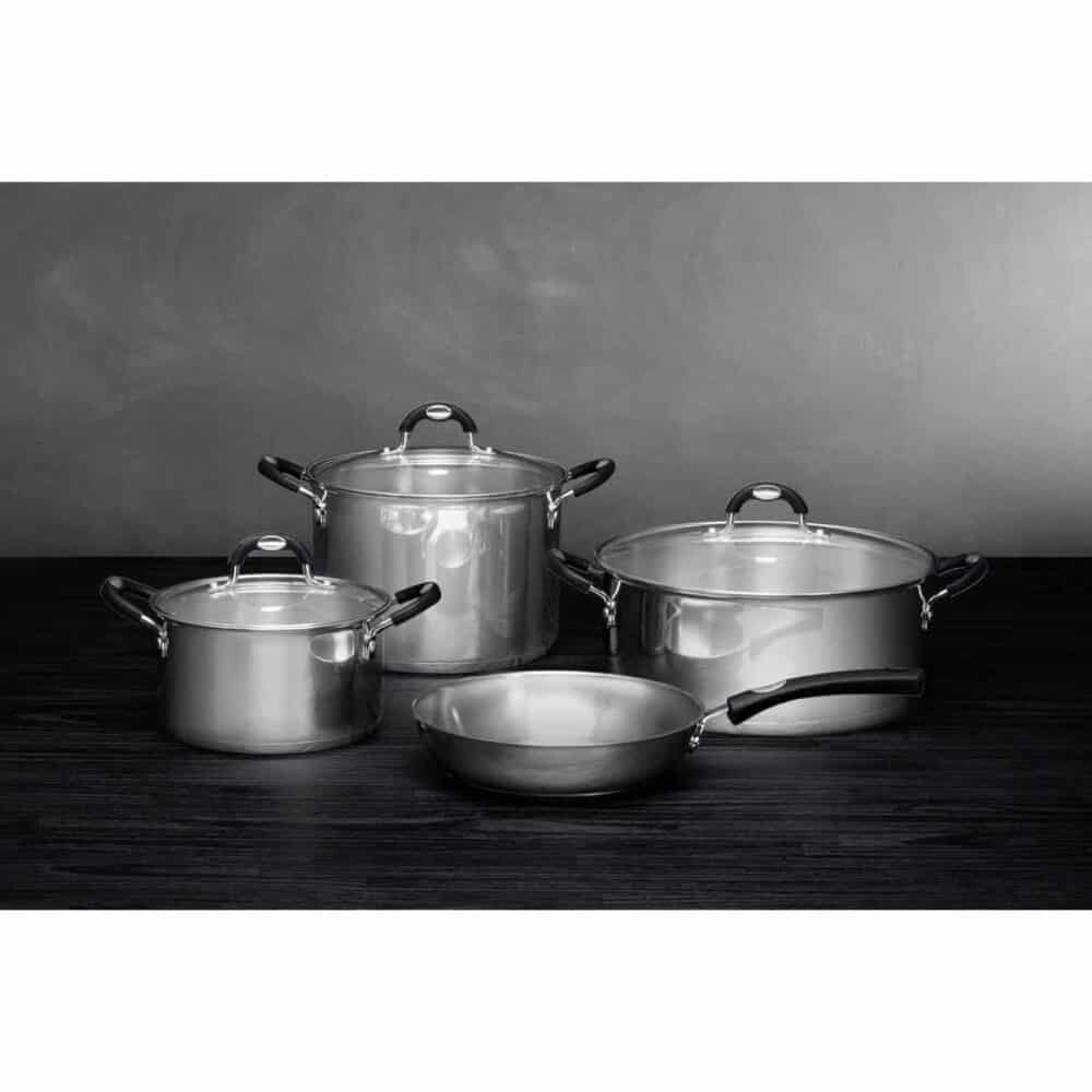 Astro Silicone stainless steel cookware set, 4 pc set - Image 2