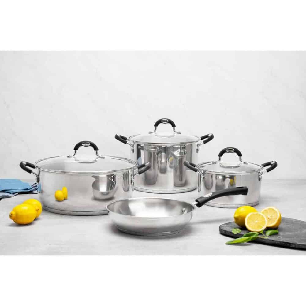 Astro Silicone stainless steel cookware set, 4 pc set - Image 4