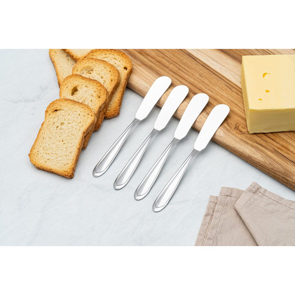 Laguna stainless steel butter knife set, 4 pc set - Image 4