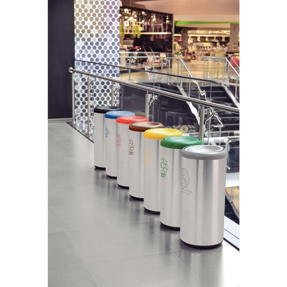 Stainless Steel Bin 40L Scotch Brite finish - Image 4