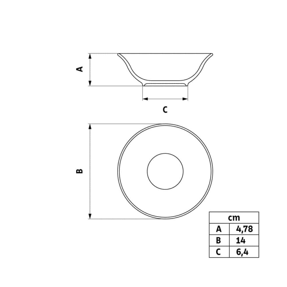 Stackable Bowl 14cm, Maria Augusta - Image 3
