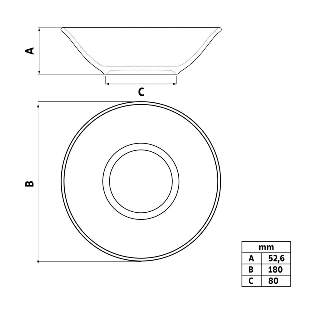 Bowl 18 cm - Bruma - Image 6